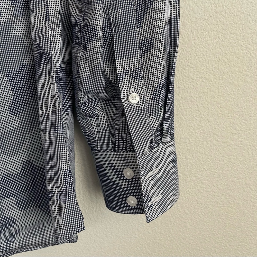 Bertigo Camo Pattern Bike Cuff Button Down Long S… - image 5